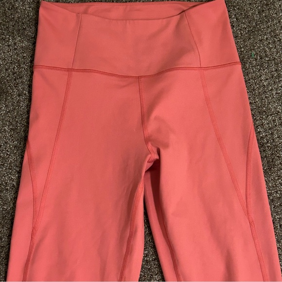 Girlfriend collective coral Compressive High-Rise Leggings size small - Picture 4 of 5